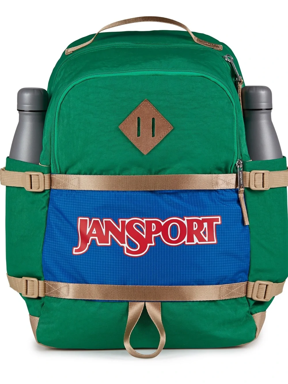 JanSport Backpack Small Seattle Retro Series Jelly Kelly Green Blue
